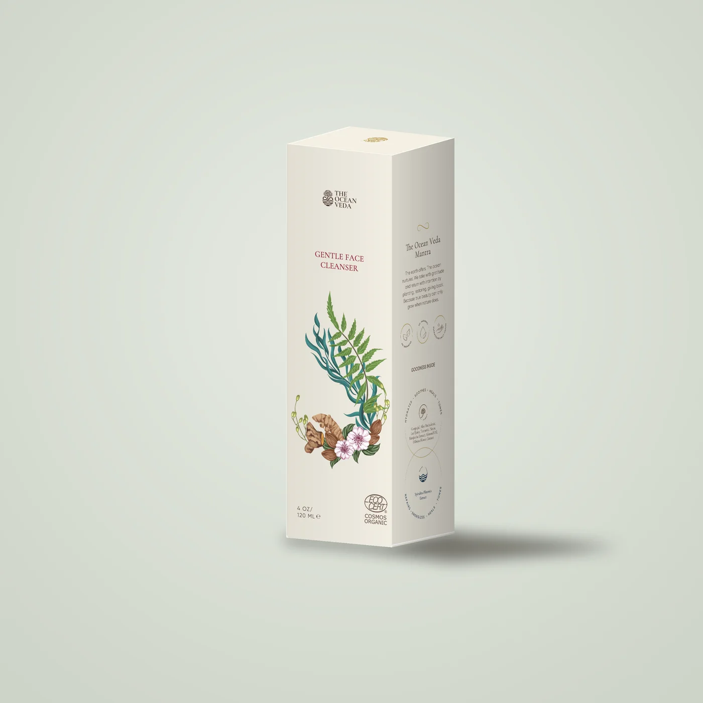 The Ocean Veda: packaging by Moon Ads