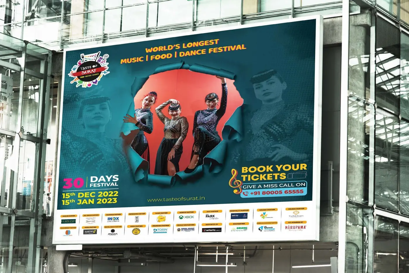 Taste of Surat: festival campaign by Moon Ads